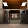 Interior Doors Windows Architectural Render